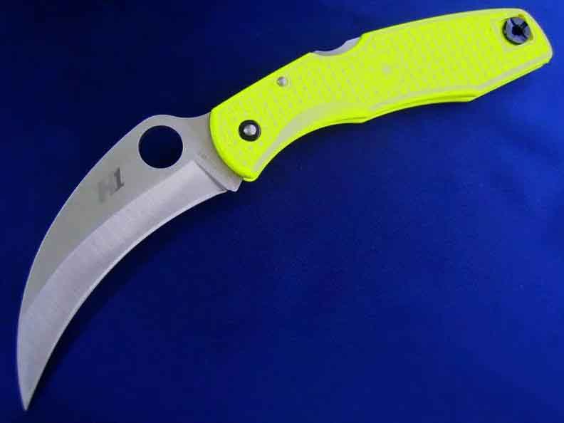 Spyderco ֩�� C77-H1 ҹ��棬�Ѿ���